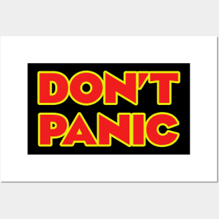 Don't Panic Posters and Art